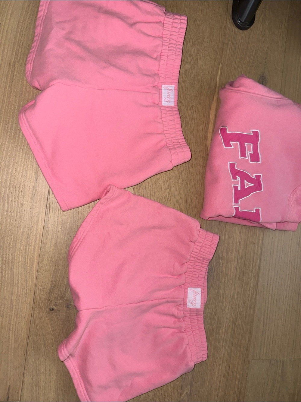 Fancy One Short Only XS /S Pink Pull-On Cotton Shorts